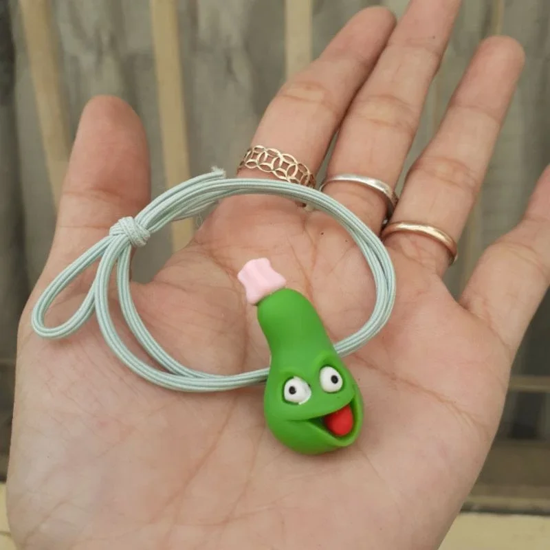 Dây cột tóc rau củ dễ thươg