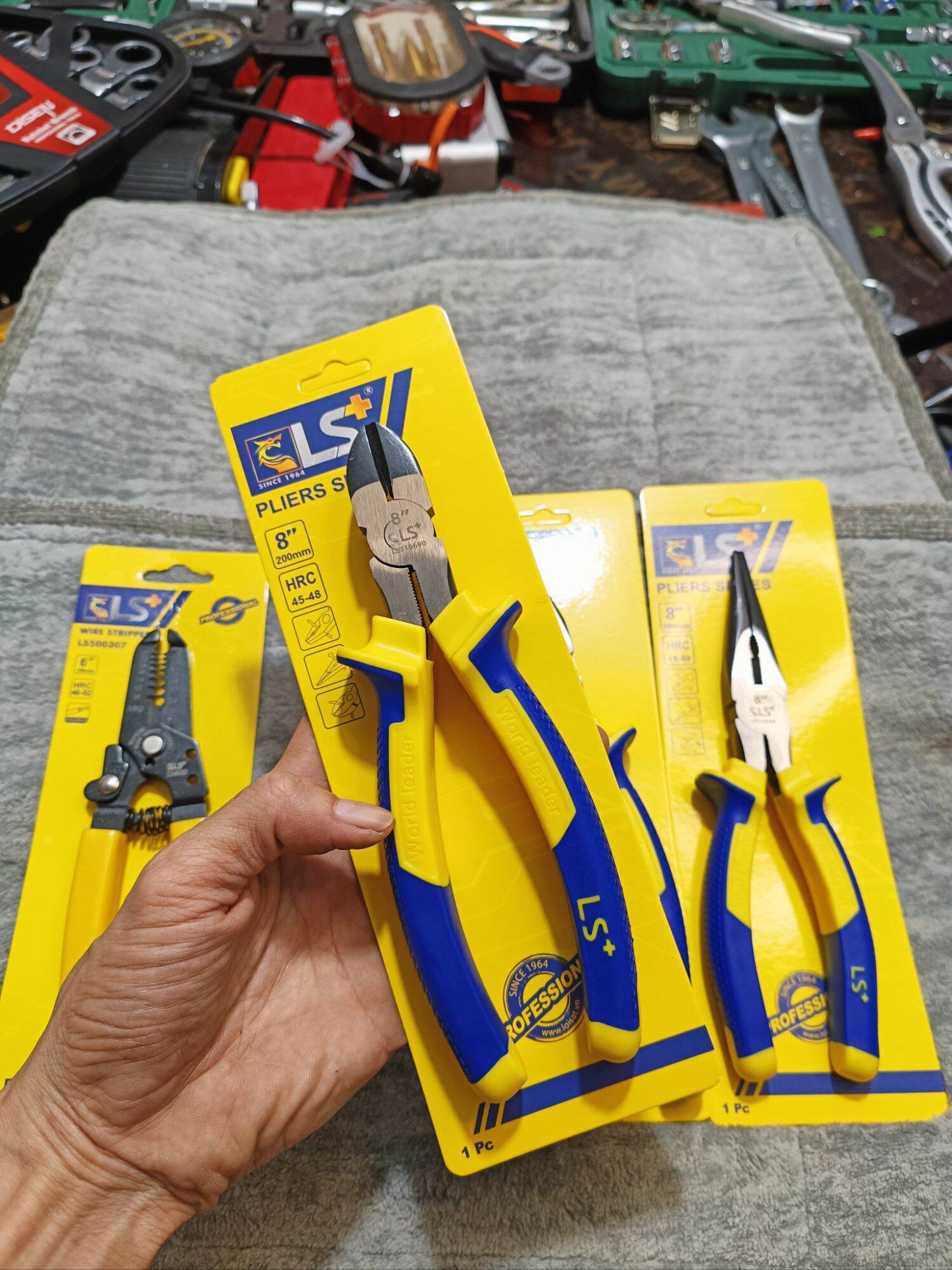 combo 4 kìm làm điện LS+ cao cấp