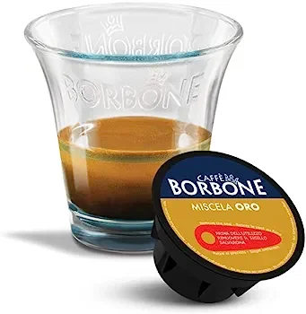 Tách lẻ 2 viên cà phê viên borbone coffee gold blend máy dolce gusto xuất xứ italia, hsd 04/2025