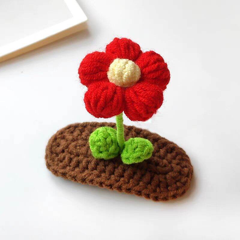 Kẹp tóc hoa len HANDMADE 🌹🌹 xinh xắn