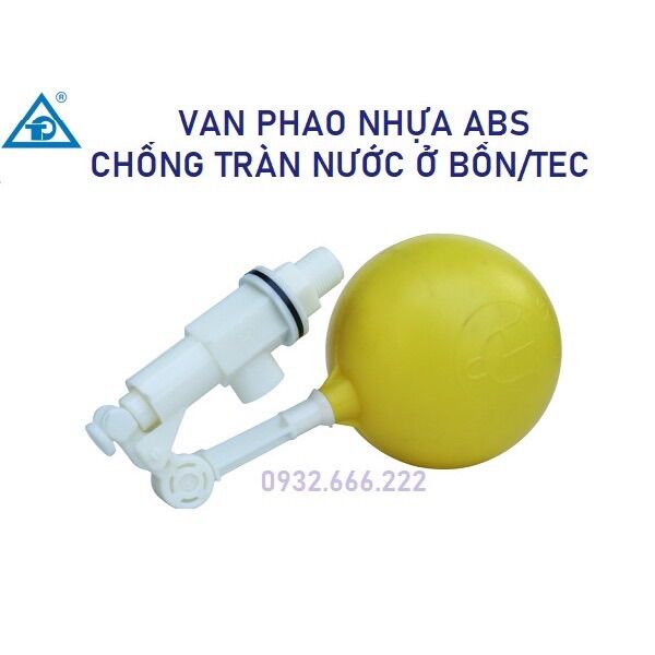 Phao cơ nhựa chống tràn bồn nước phi 21 l giá phao cơ nhựa giá rẻ