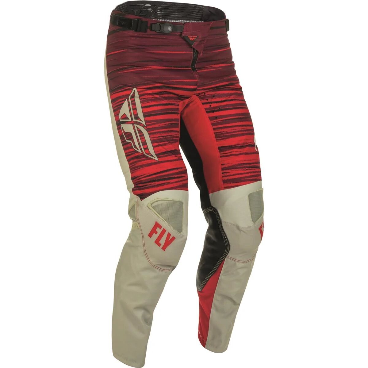 Quần Fly Kinetic Wave - Light Gray/Red chính hãng