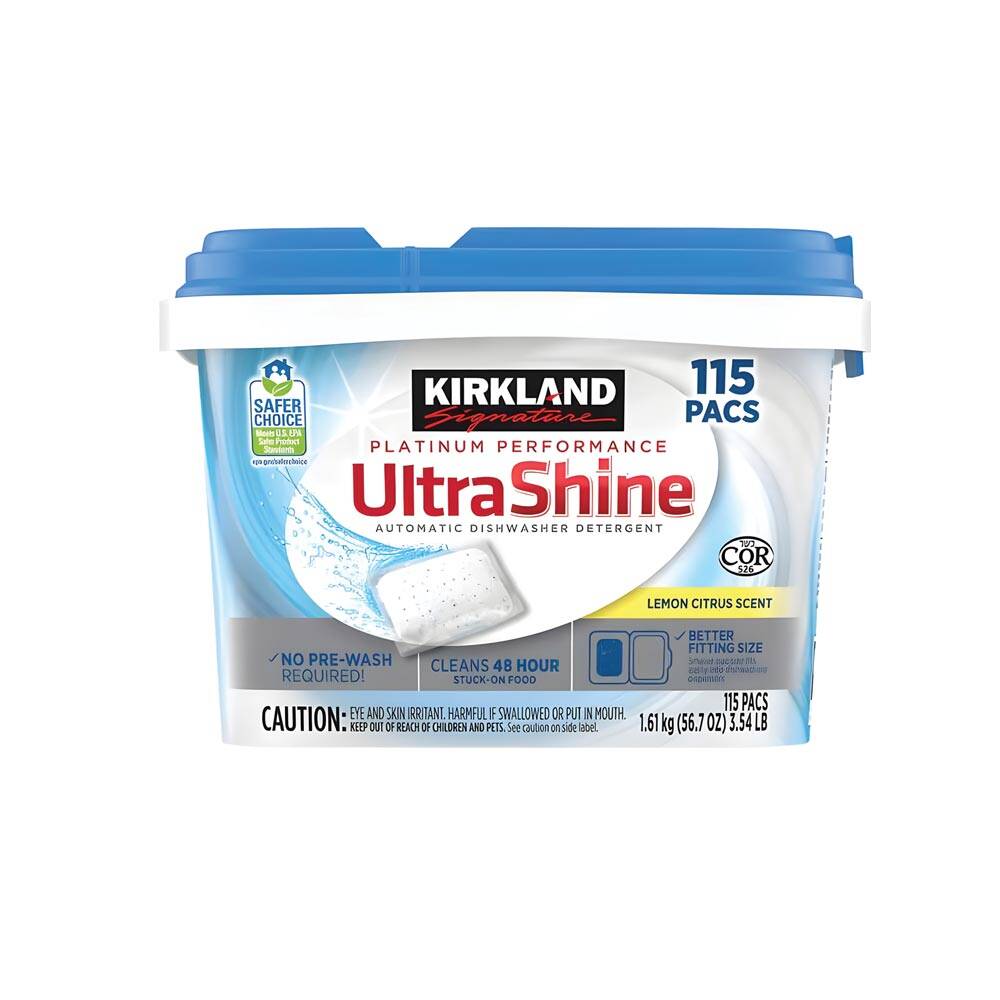 [[ Date Mới ]] Viên rửa chén Kirkland, hộp 115 viên, 1.61kg