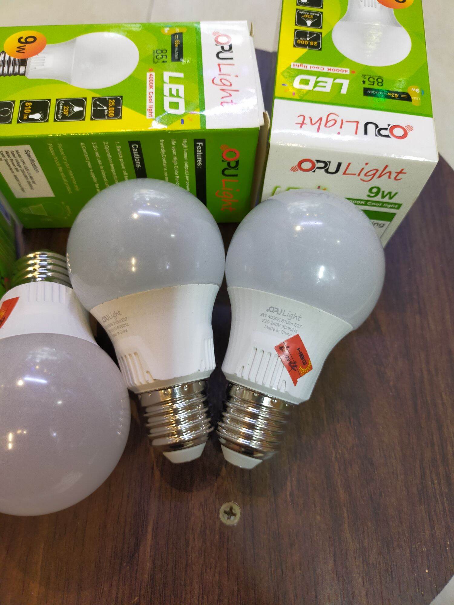 Bóng led 9w trung tính đui e27