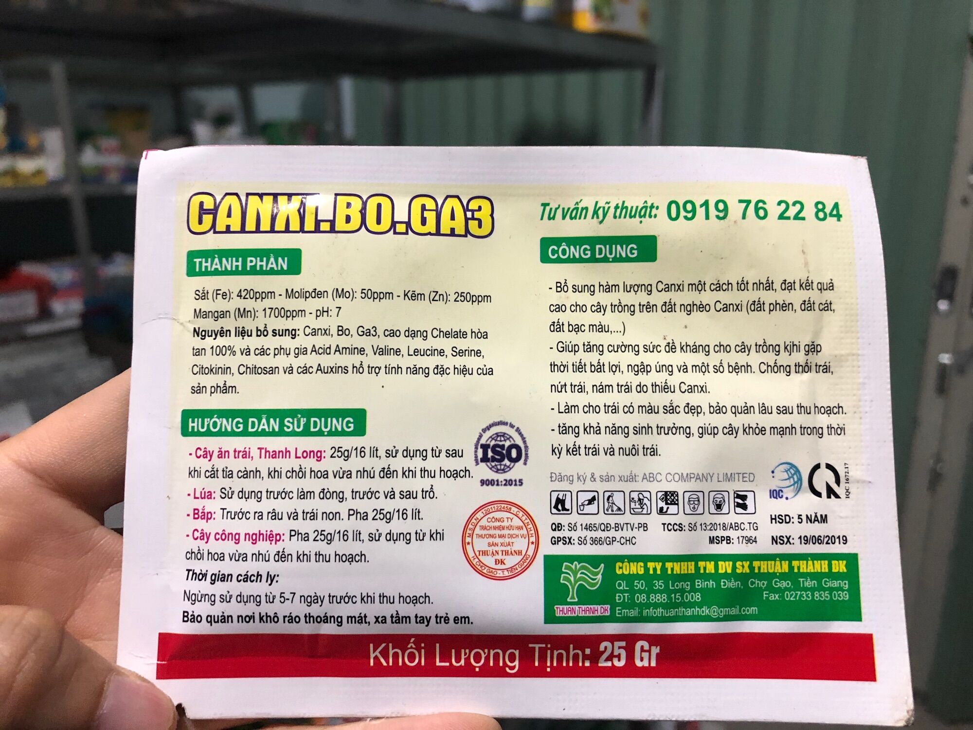 Canxi-Bo GA3