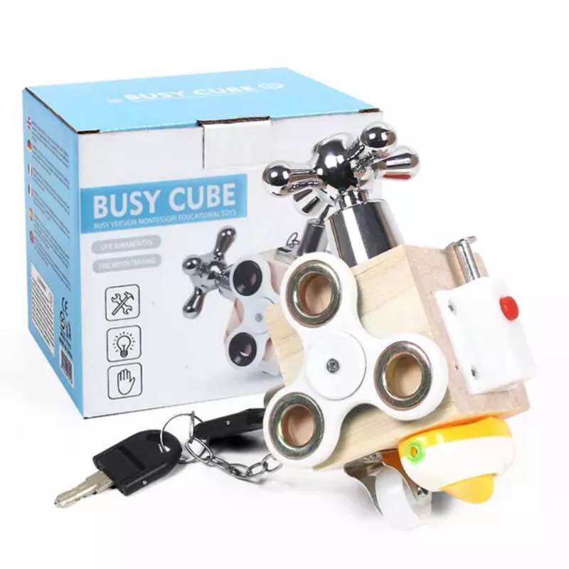 Busy Cube- Cục bận rộn. Đồ chơi giải đố
