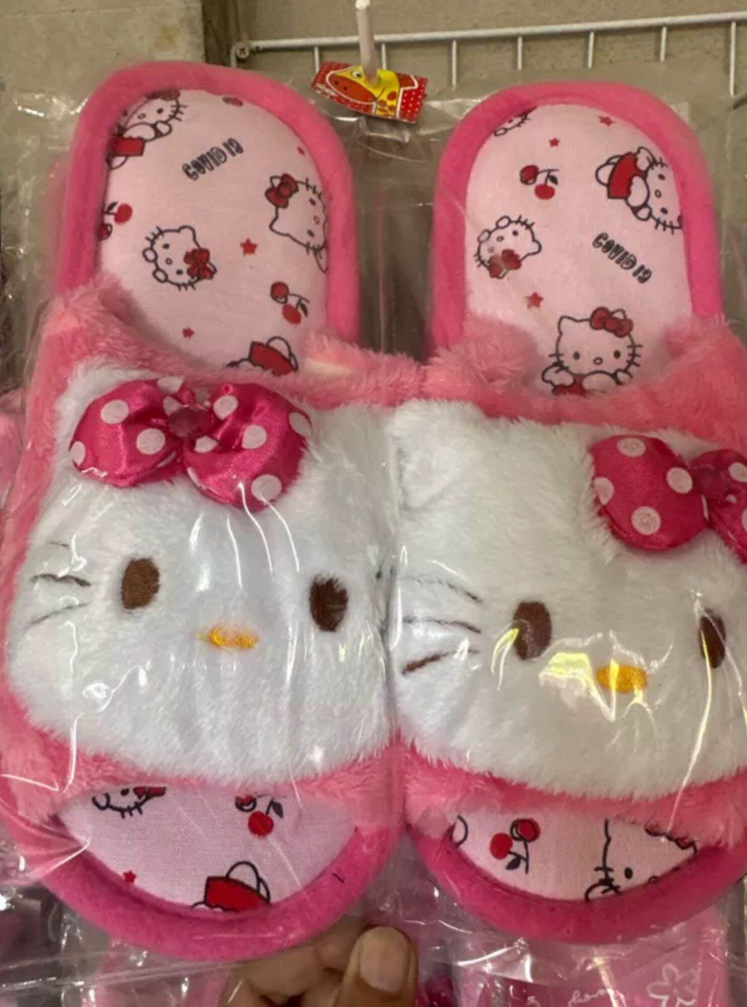 🌸dép bông hello kitty