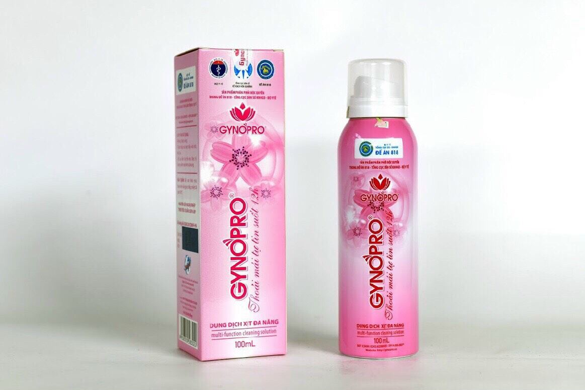 [CHÍNH HÃNG] GYNOPRO Dung Dịch Vệ Sinh Đa Năng Dạng Xịt