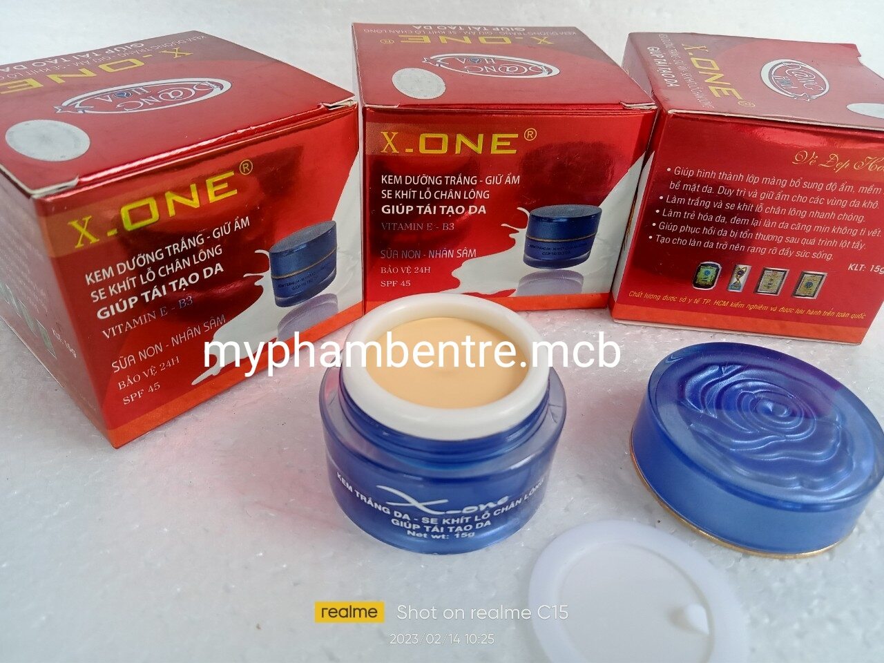 kem xone dưỡng trắng da tái tạo 15g