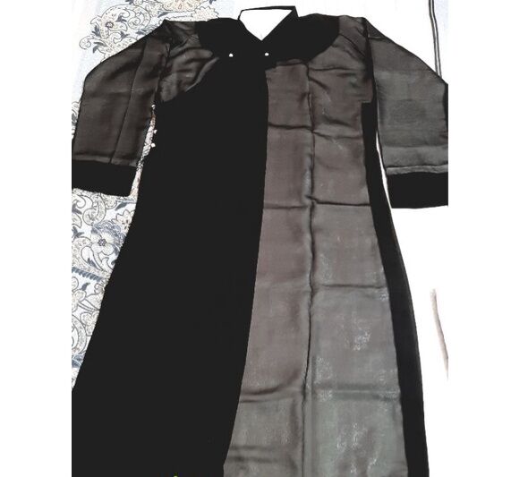 BỘ ÁO THE KHĂN XẾP NAM (chữ thọ dệt)