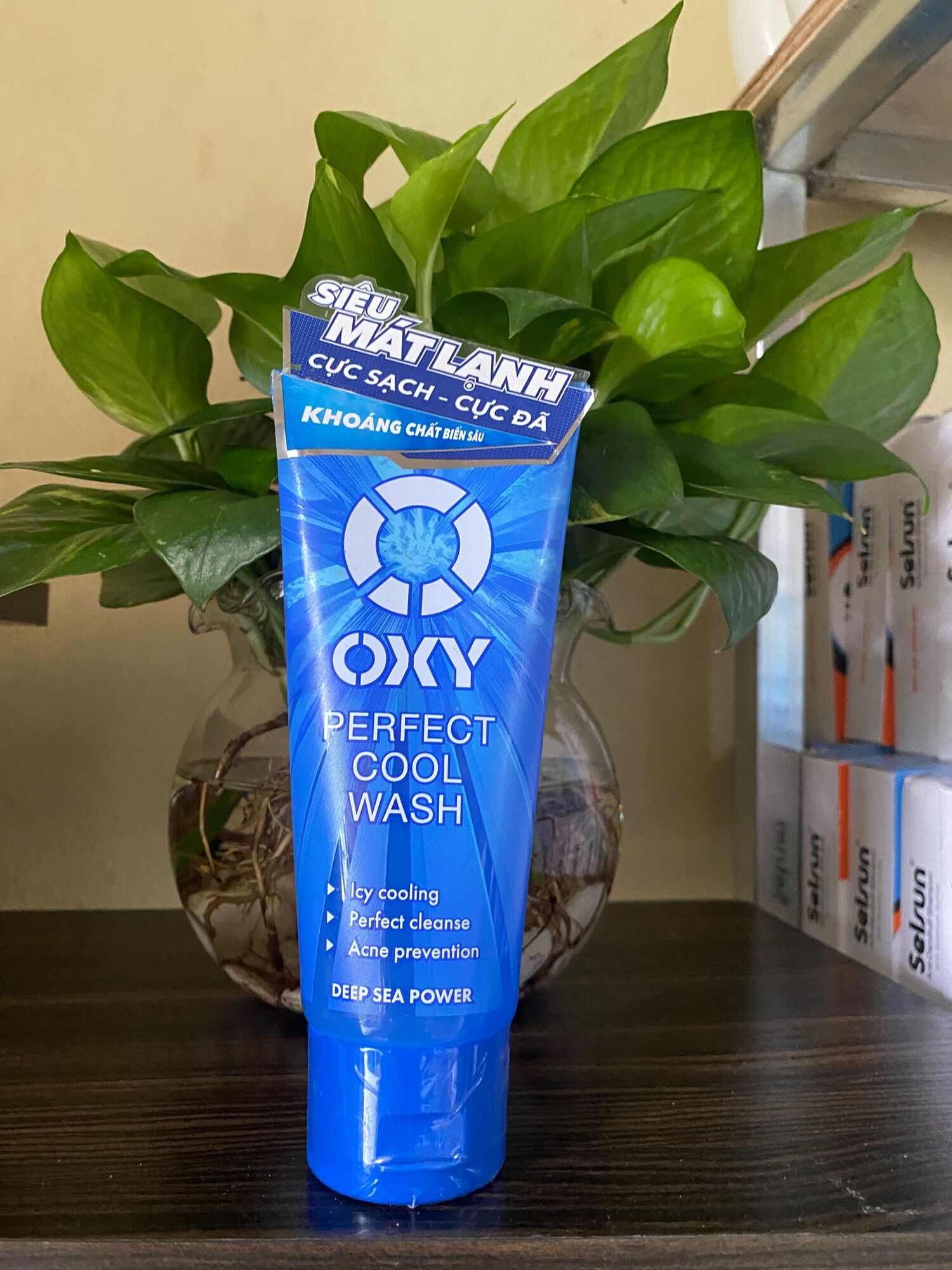 SỮA RỬA MẶT OXY TÍP LỚN 100g ( MẪU MỚI)