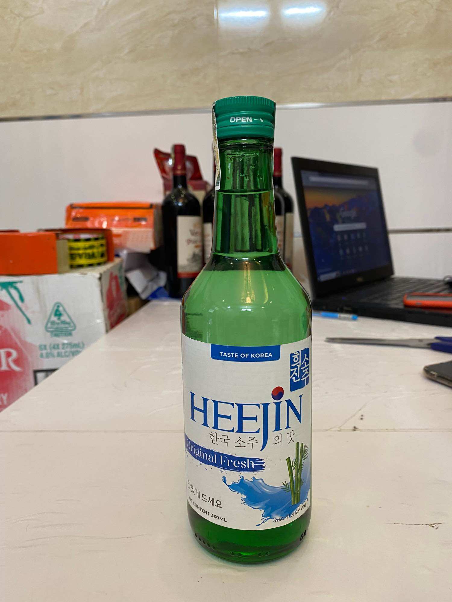 SOJU Trái Cây HEEJIN 360ml