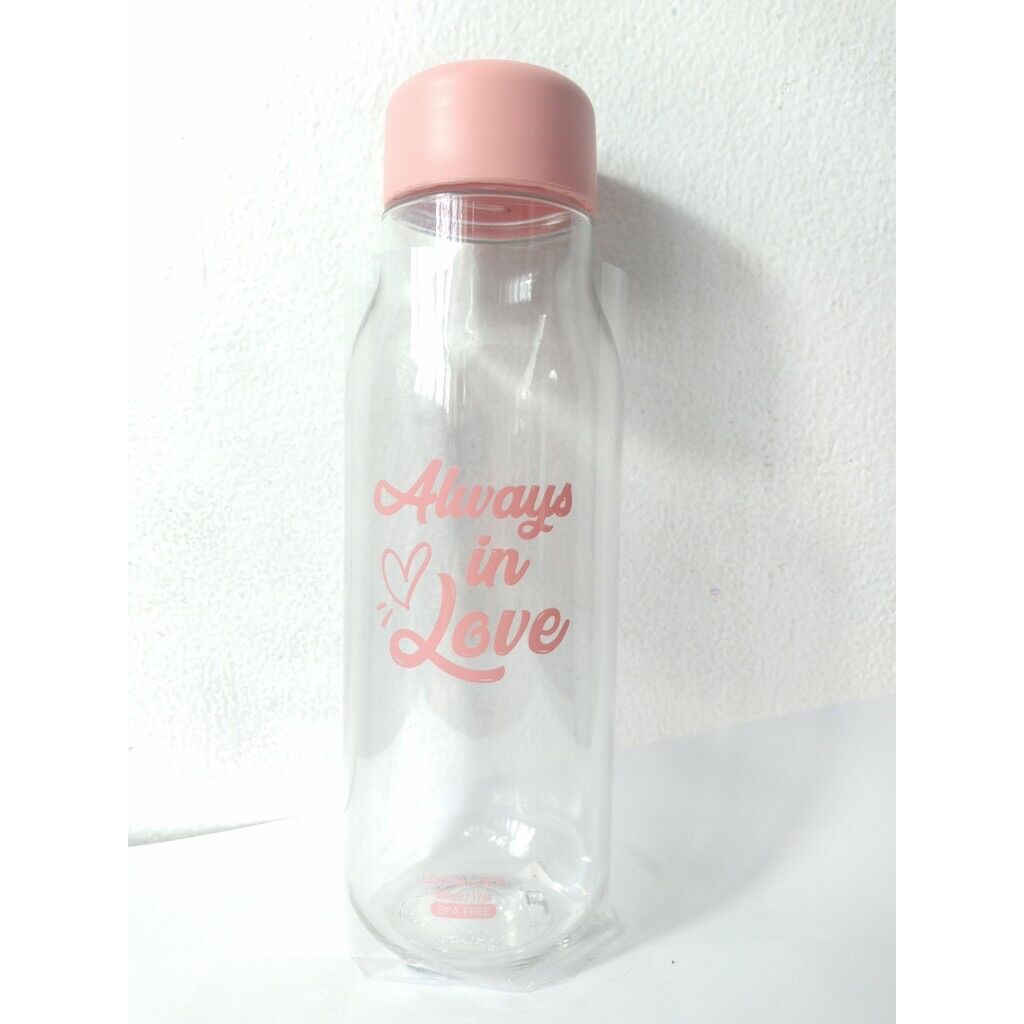 Lock & lock] bình nước nhựa lock&lock hap654 500ml bpa free, đựng sữa đậu nành, nước detox, bình nước cho trẻ đi học
