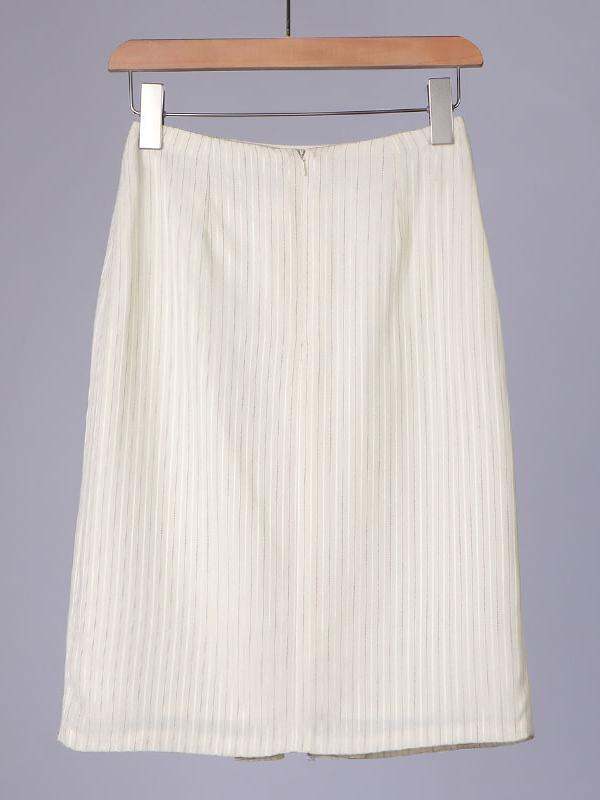 Váy Công Sở Thời Trang Mùa Hè 2024 Mới Về Váy Midi Đơn Giản Thanh Lịch Cho Nữ Váy Dài Đến Giữa Bắp Chân Bằng Polyester