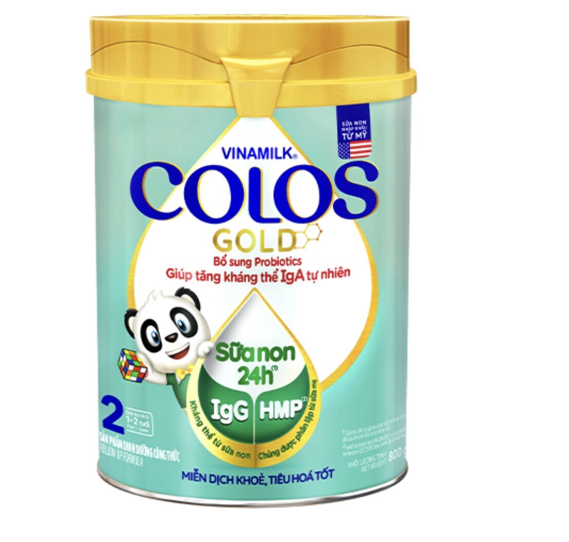 Sữa non vinamilk colos gold 2 800g date 20203