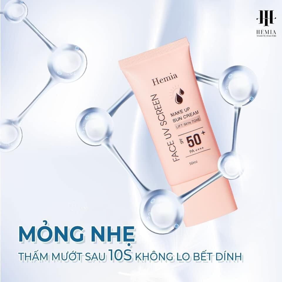 Kem Chống Nắng Hemia SPF 50 PA +++