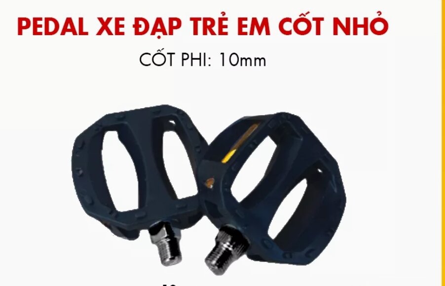 Pedan xe đạp trẻ em cốt nhỏ phi 10- - xedap323