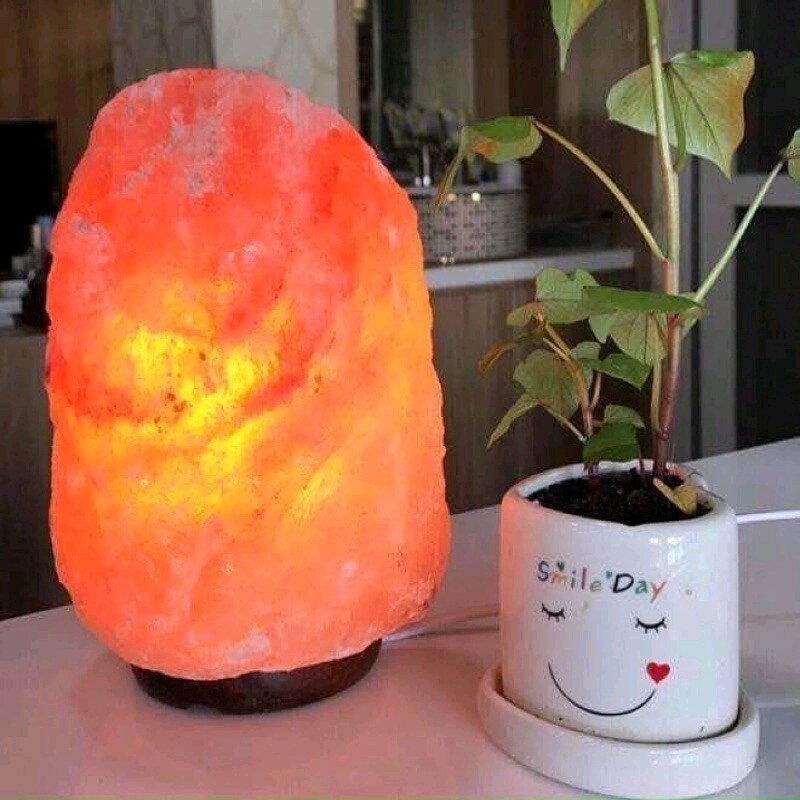Đèn đá muối himalaya loại 1- Phong thủy-Trang trí- Tài lộc