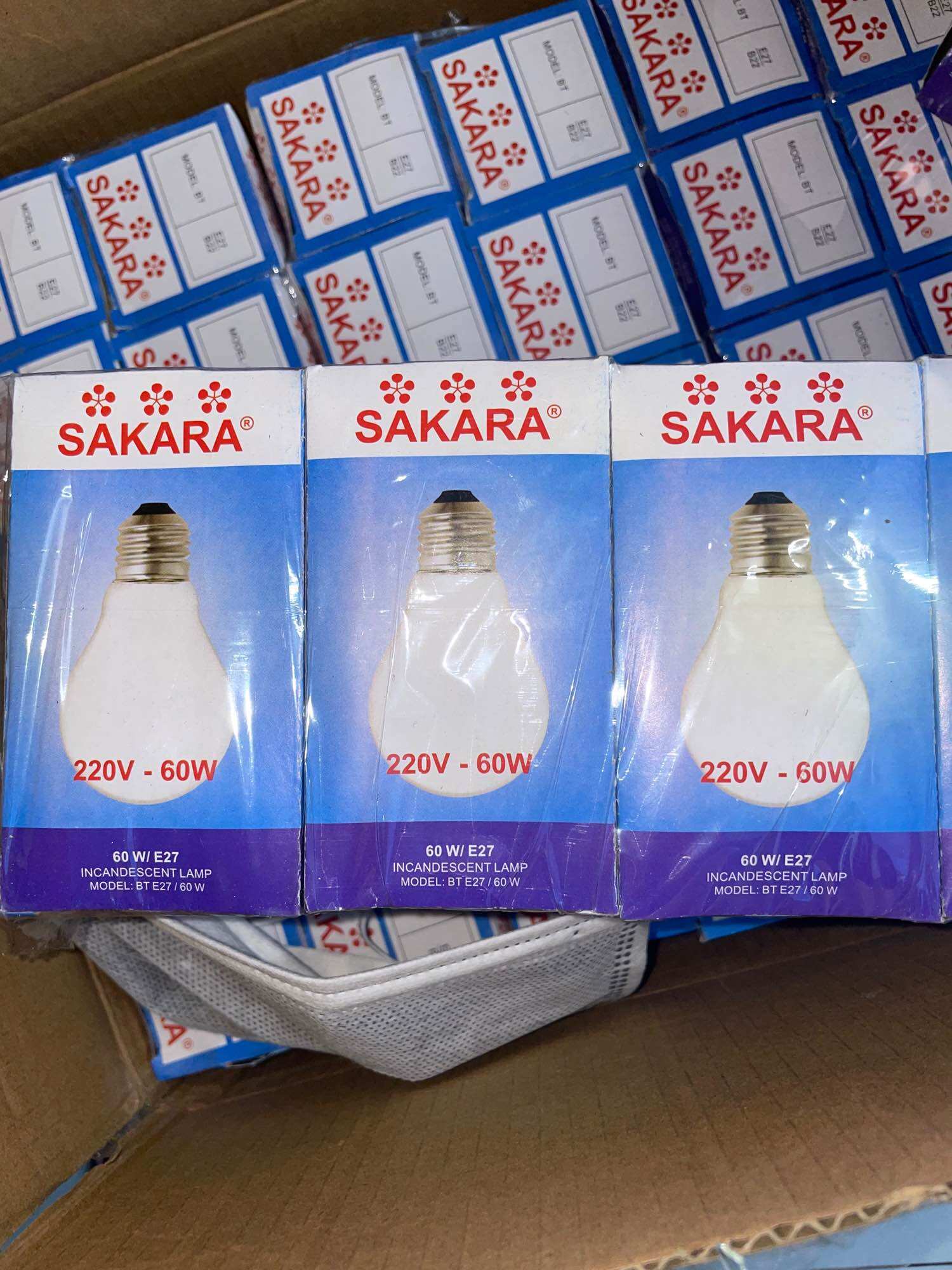 Bóng Đèn Sợi Đốt, Bóng Dây Tóc 60W ĐIỆN QUANG , SAKARA