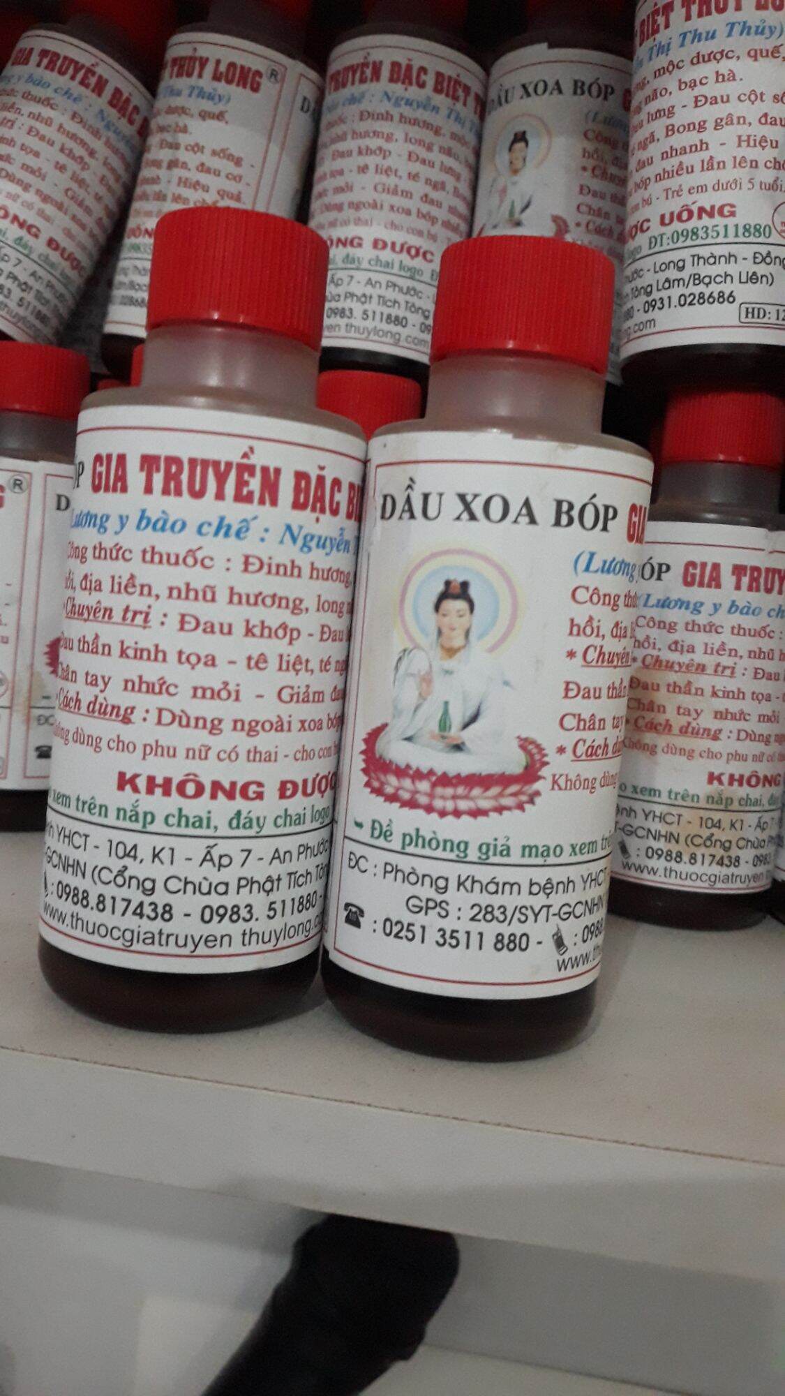 Dầu xoa bóp đau nhức xương khớp đông y, xoa bóp hiệu quả