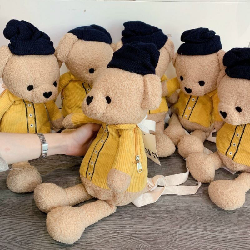 Balo gấu zara cho bé hàng full tag chuẩn (có sẵn)