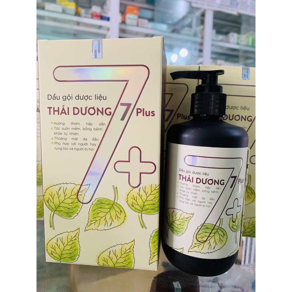 [Hcm]Dầu Gội Dược Liệu Thái Dương 7 Plus 250Ml Vòi