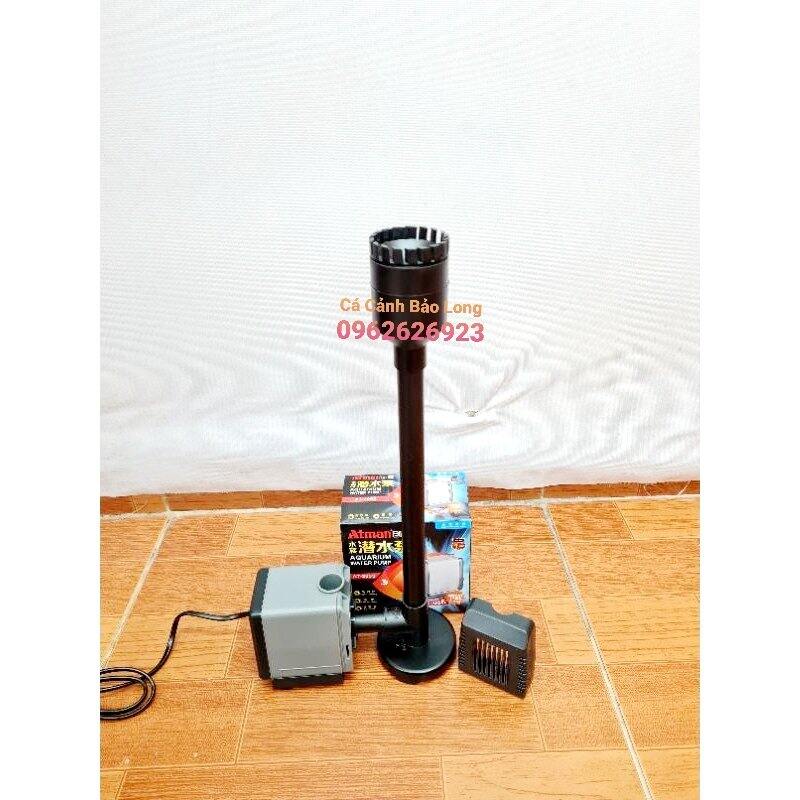 Combo bơm atman 306s + hút mặt, đáy
