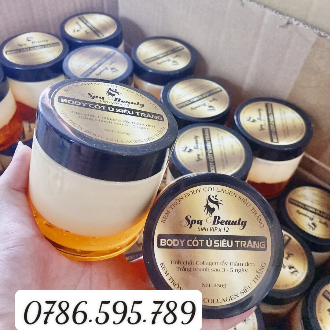 Kem body cốt thái - body ủ cốt siêu trắng - spa beauty siêu vip 250gr