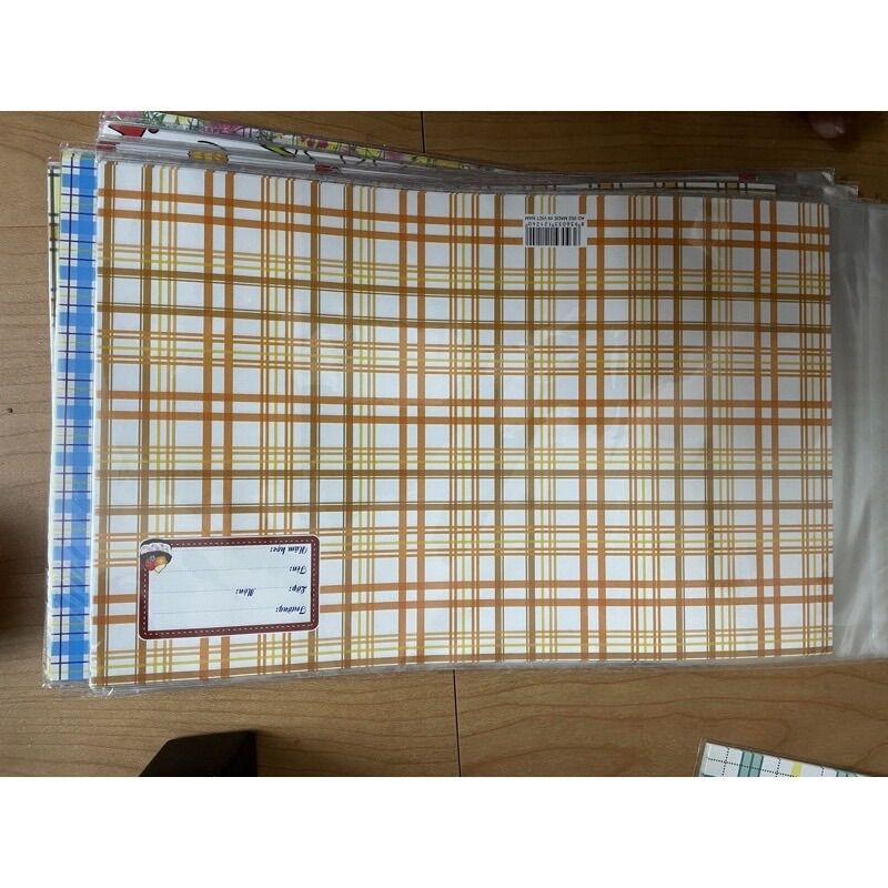 Giấy Bao Tập Hình Có Lồng Kiếng (1 Xấp 10 Tờ)