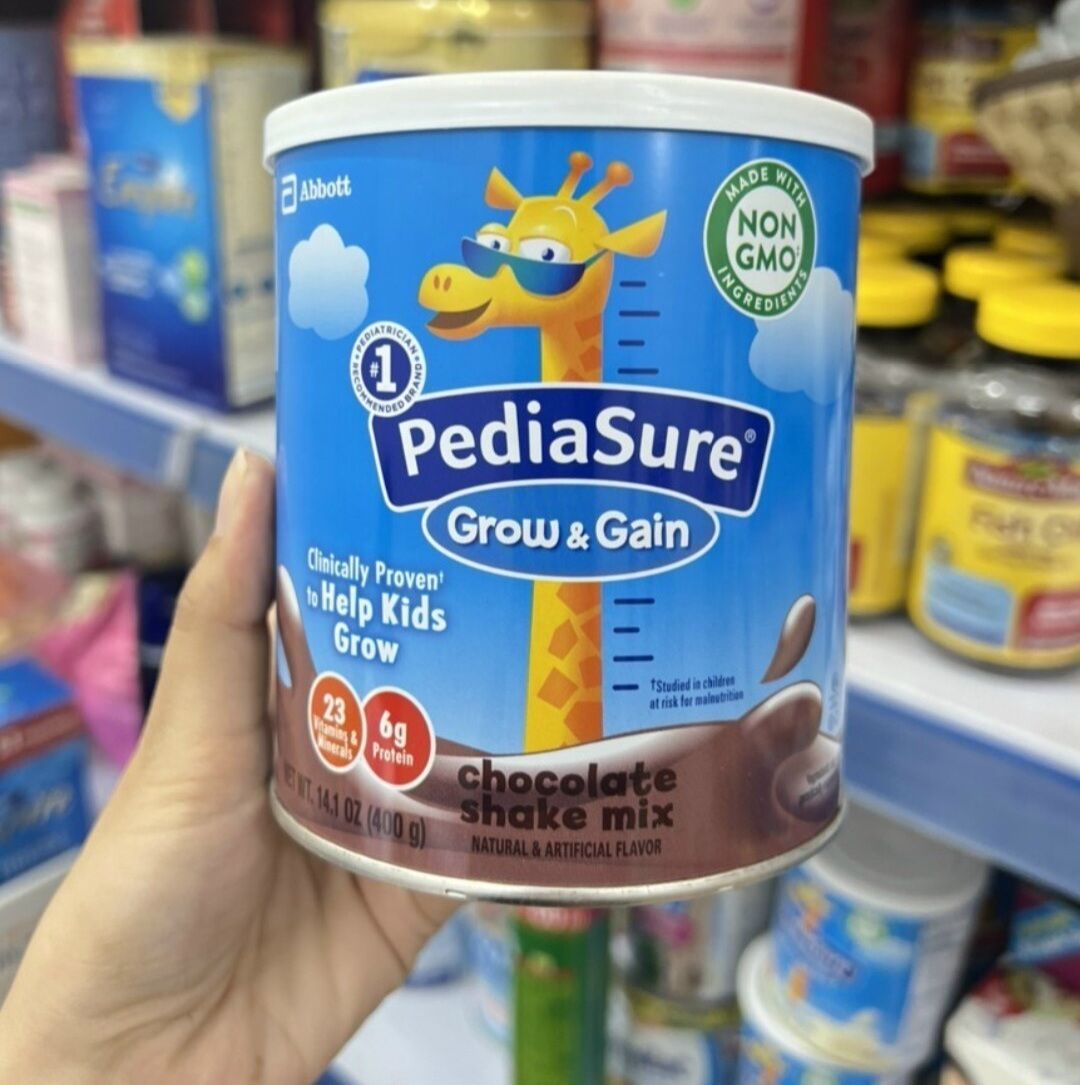 [date  2026có bill bay air] Sữa pediasure 400g. hàng nhập mỹ