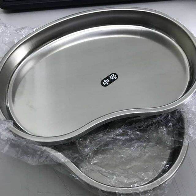 Khay hạt đậu, khay inox đựng bông dùng trong spa
