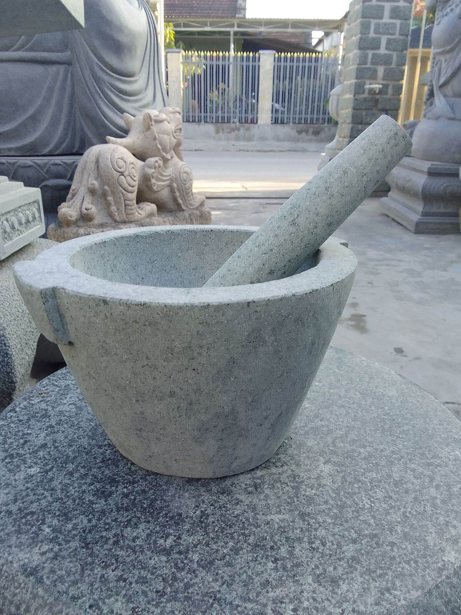 cối và chày kích thước 20cm