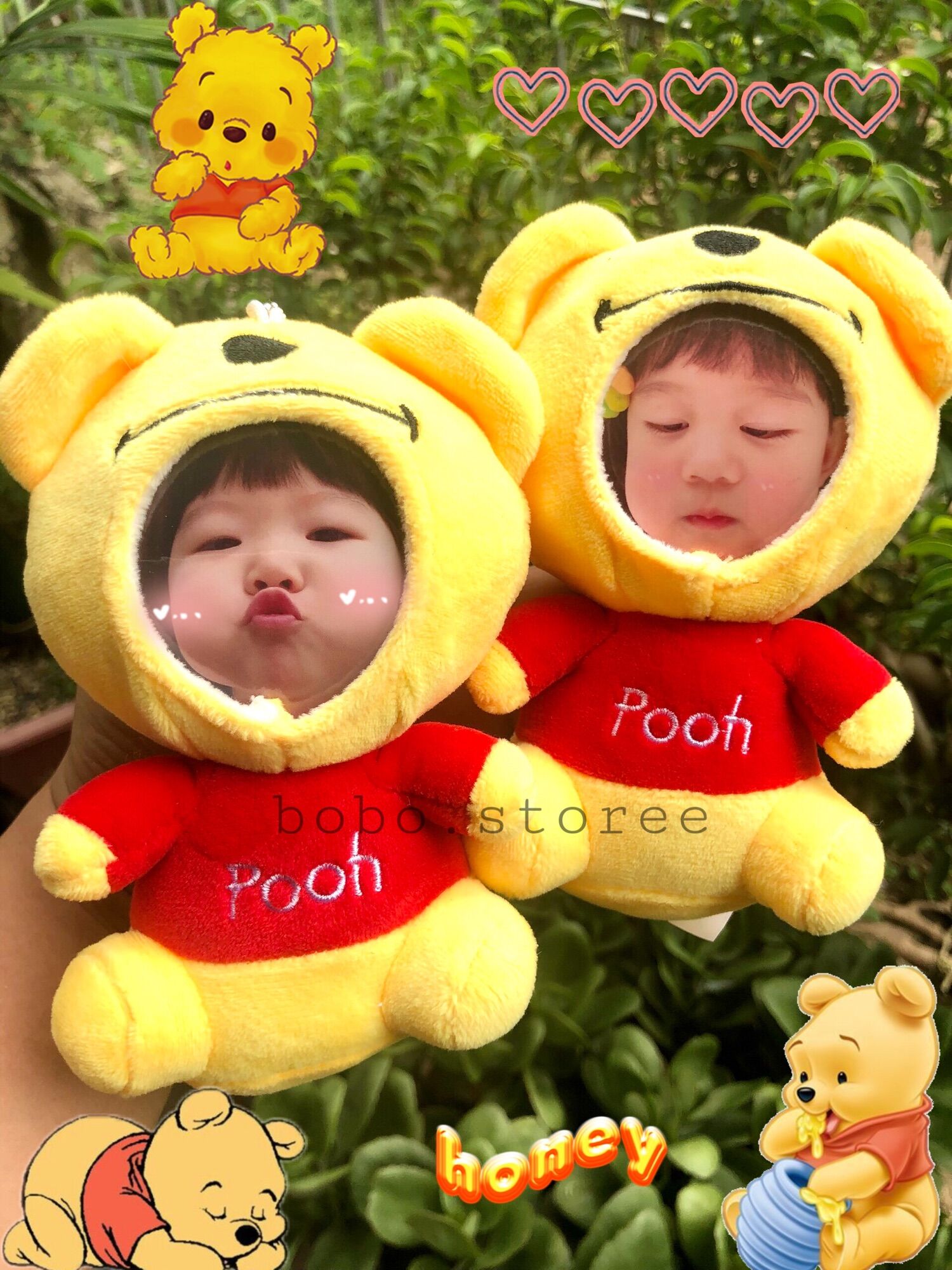 MÓC KHÓA GẤU BÔNG IN ẢNH [ GIÁ ĐÃ KÈM ẢNH ]