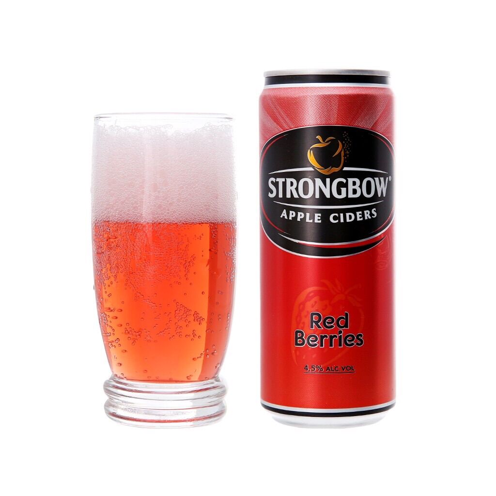 [5 vị] Nước Táo Lên Men STRONGBOW Lon 330ml