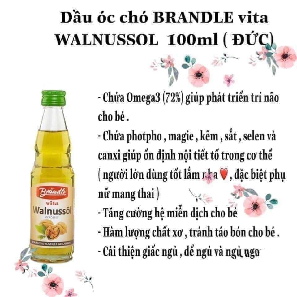 Dầu óc chó đức date 2024