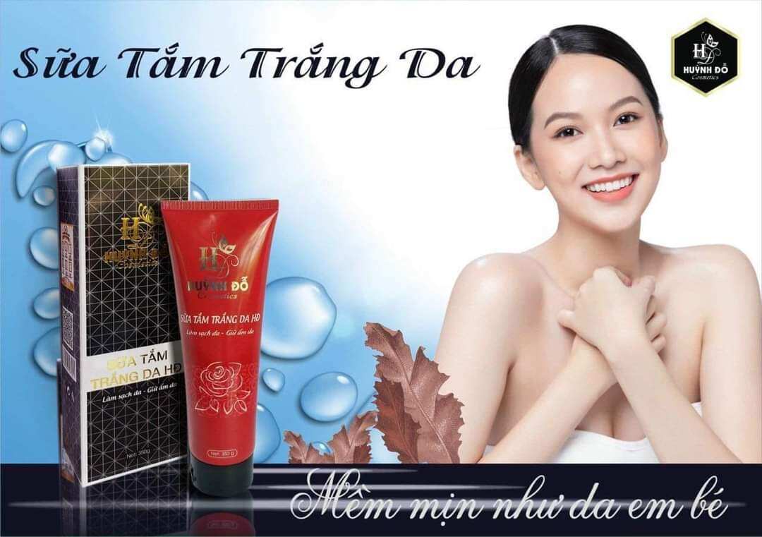 Sữa tắm trắng da huỳnh đỗ