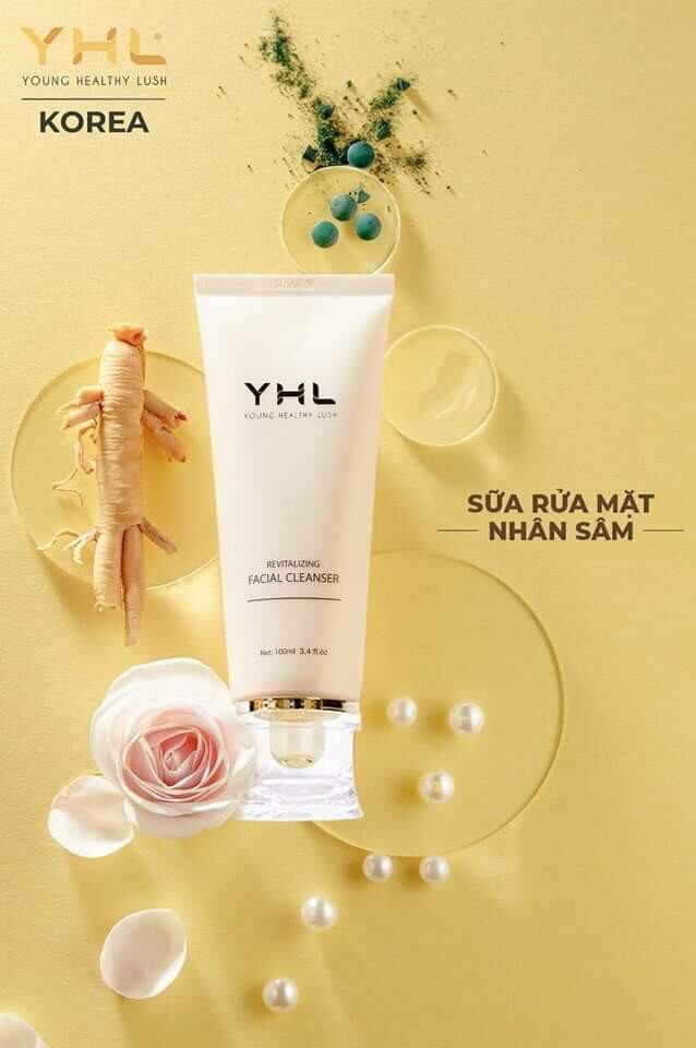 Sữa rửa mặt nhân sâm yhl