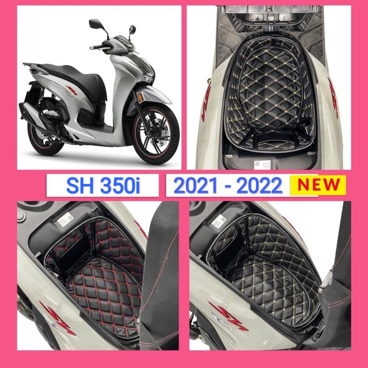 Đệm cốp xe máy SH*VN 350i - New [ CÁCH NHIỆT + GIẢM SỐC ]