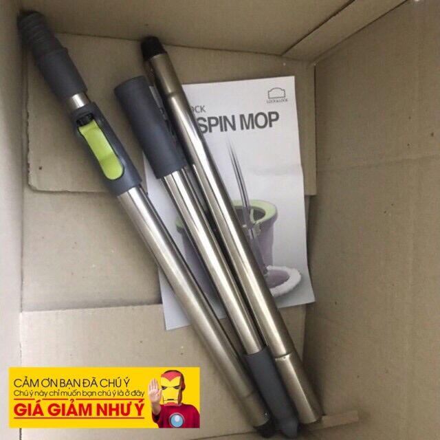 Cây inox 3 đoạn lock lock etm498 | dvince store
