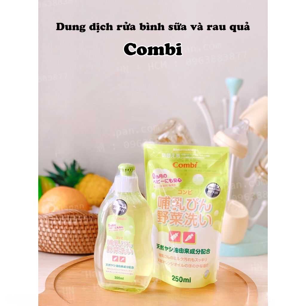 Mua 1 tặng 1 nước rửa bình sữa combi nhật bản đậm đặc