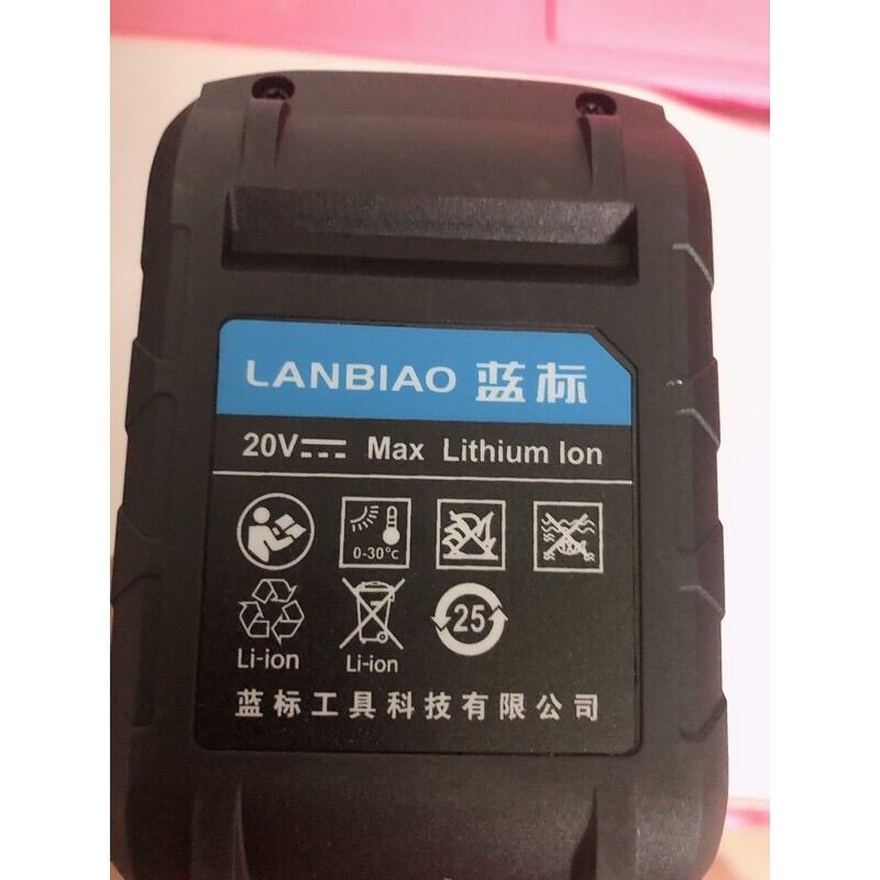 Pin Lithium Lanbiao 20V /4AH- 20V/ 6AH [ Hàng Chính Hãng ]