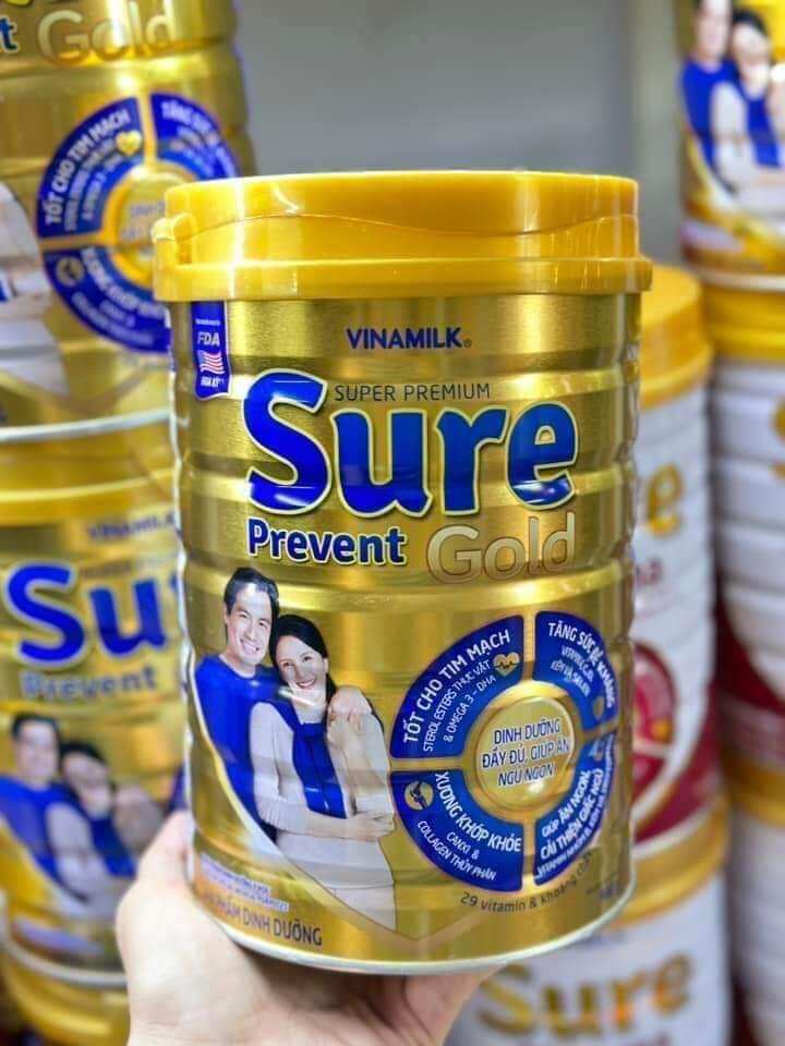 SỮA SURE PREVENT VINAMILK DATE MỚI