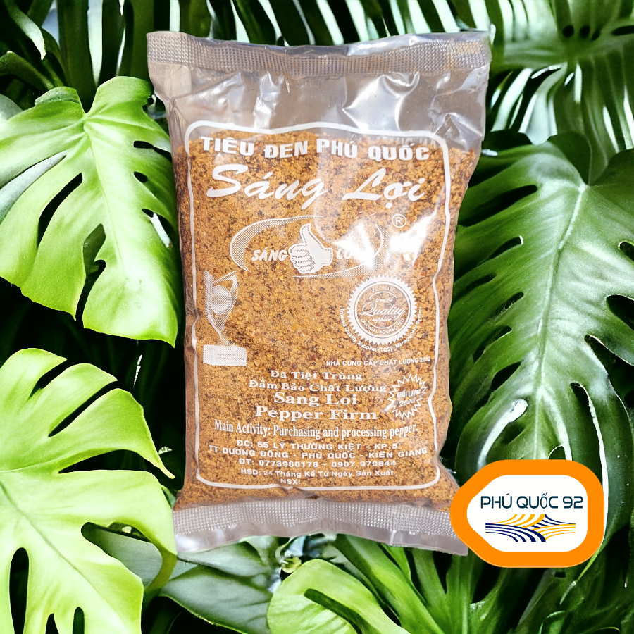 Muối tiêu chanh sáng lợi phú quốc gói 500g