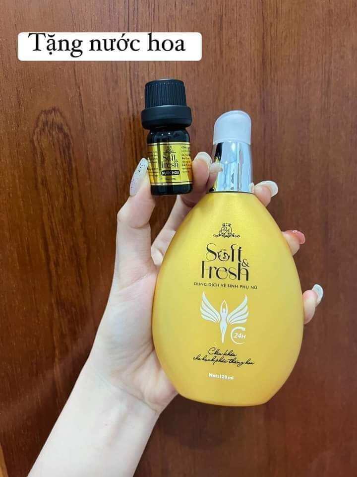 Dung dịch vệ sinh phụ nữ Soft Fresh - Đông Anh Collagen X3