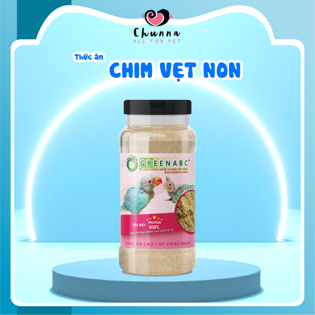 Thức ăn vẹt non, chim non - baby parrot