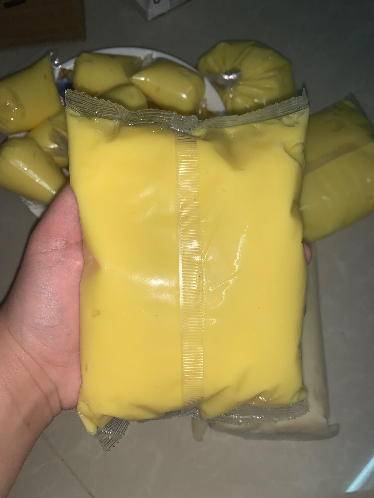 500g bơ vàng / trắng ăn bánh tráng