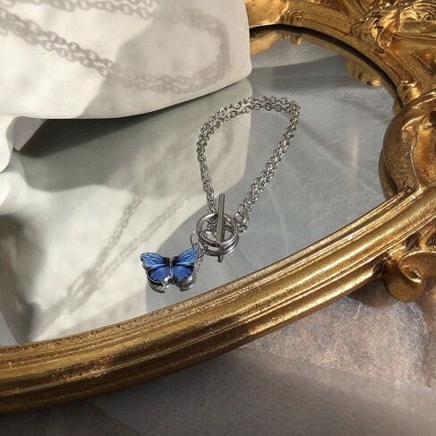 Vòng tay bướm xanh thanh lịch 🦋