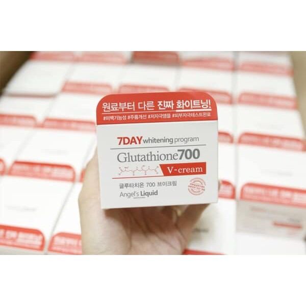 [Hoàn tiền 20%] Kem Trắng Da 7day Whitening Program Glutathione 700 V