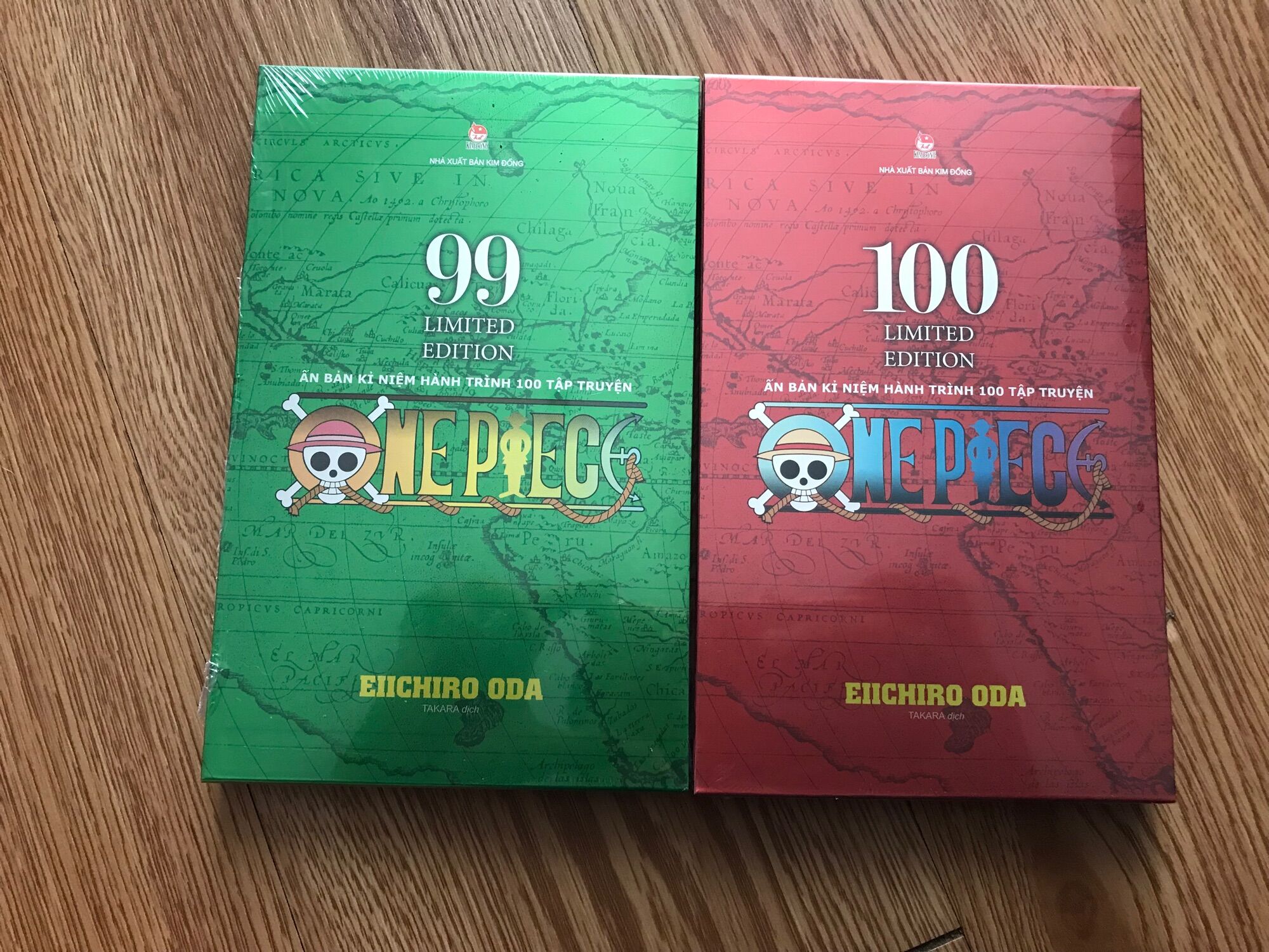 Combo One Piece tập 99 - 100 phiên bản limited