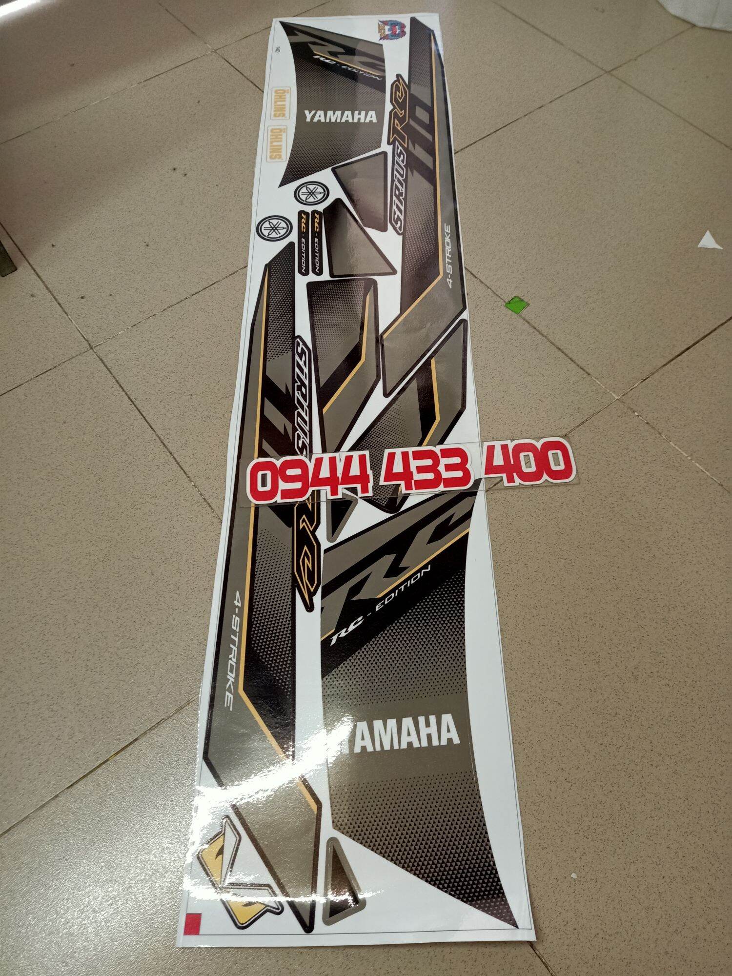 TEM RỜI SIRIUS RC CHỈ VÀNG
